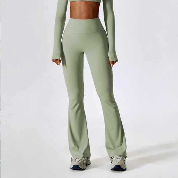 Bota Pants - Haven Flare Leggings - Pistachio